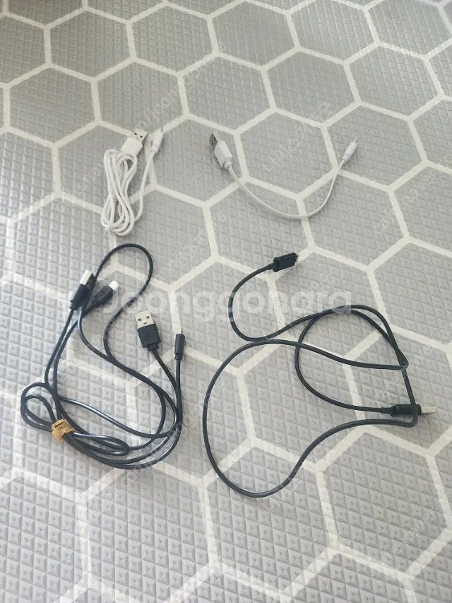 (500원) USB 충전 케이블,8핀(라이트닝) 젠더--0