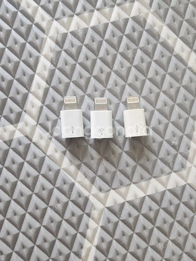 (500원) USB 충전 케이블,8핀(라이트닝) 젠더--6