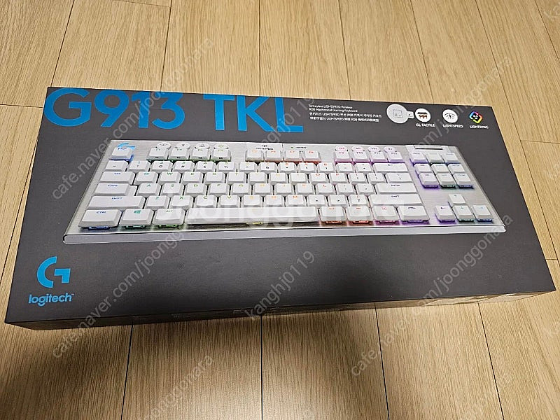 로지텍 키보드 G913 TKL(무선/Tactile/WH...--0