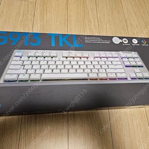 로지텍 키보드 G913 TKL(무선/Tactile/WH) 미개봉