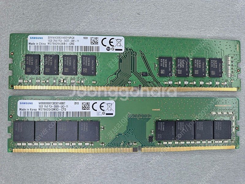 데스크탑 PC용 삼성 DDR4 16GB x 2ea 32...--0
