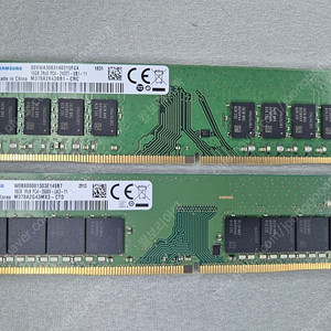데스크탑 PC용 삼성 DDR4 16GB x 2ea 32GB 램입니다
