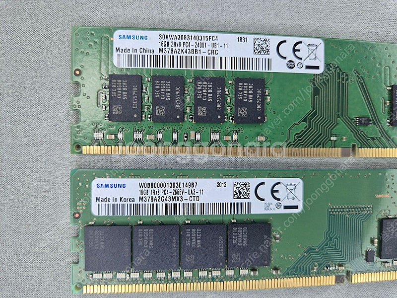 데스크탑 PC용 삼성 DDR4 16GB x 2ea 32...--1