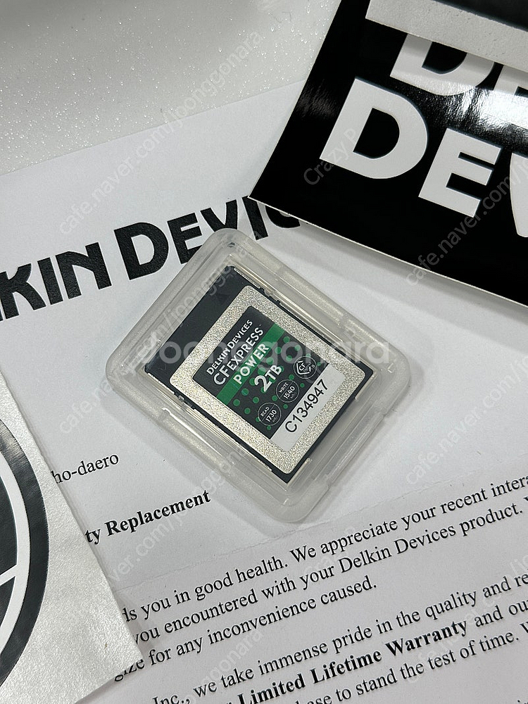 델킨DeLkin CF express 2Tb 팝니다.--0