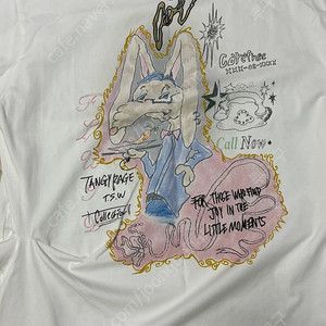타입서비스 Rabbit Ruched Top [White] 반팔