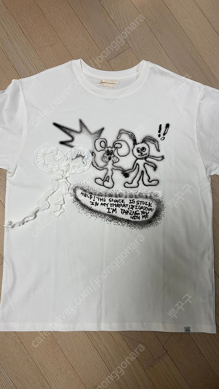 타입서비스 Ruffled Bow Top [White]반...--0