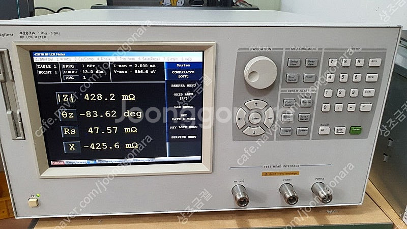 Agilent 애즐런트 RF LCR Meter 4287...--8