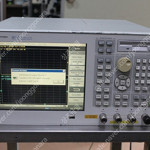 Agilent 애질런트 네트워크 분석기 E5071B 4포트 옵션 좋음