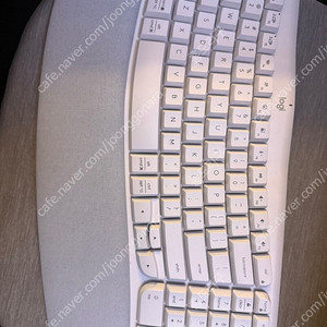 로지텍 wave keys 키보드 새제품 화이트 단품 판매합니다