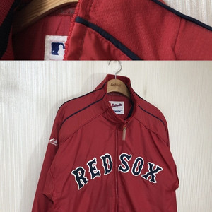 MLB 마제스틱 THERMA BASE 보스턴레드삭스/SF자이언츠 어센틱자켓 L