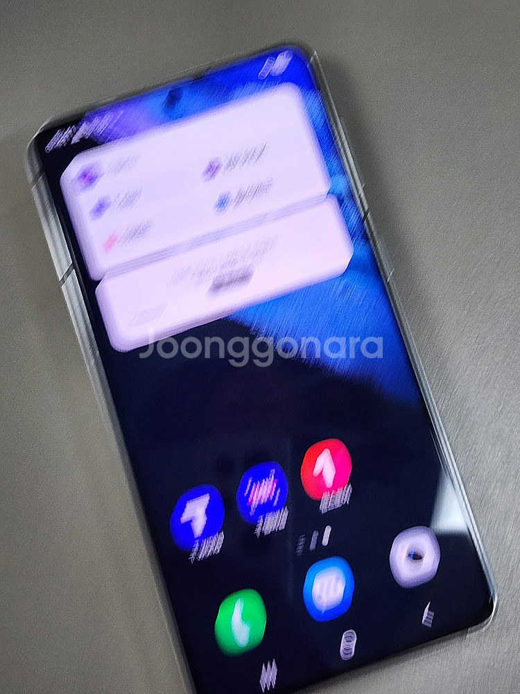 < 갤럭시 S21 화이트 256기가 미파손 상태깔끔 가...--2