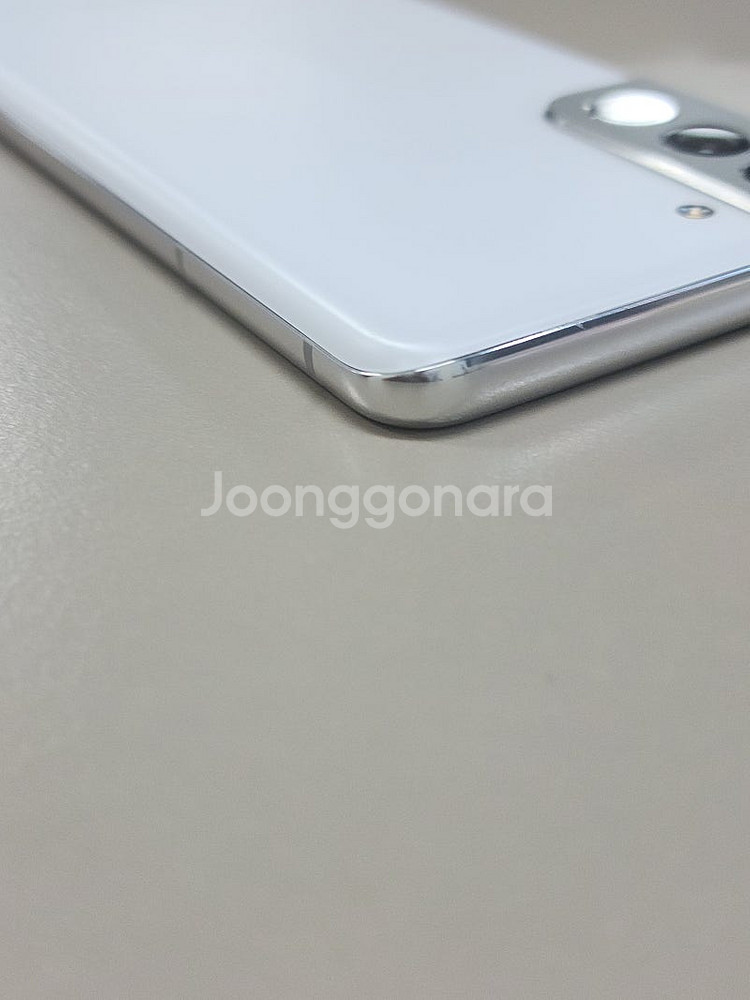 < 갤럭시 S21 화이트 256기가 미파손 상태깔끔 가...--6