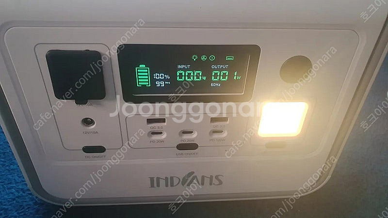 인디언즈 인산철 파워뱅크 EP800(512W)--4