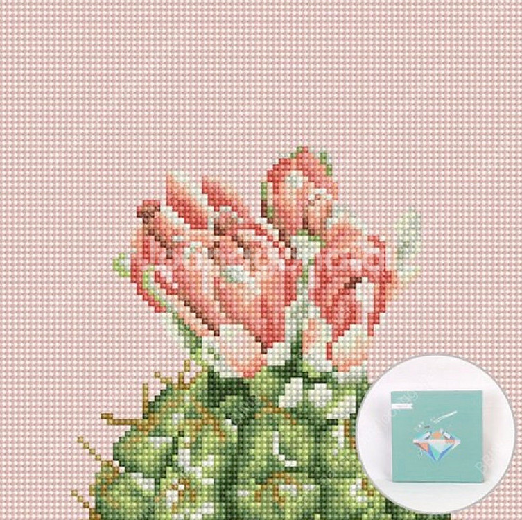 [새상품] 아트조이 보석십자수 DIY 키트 캔버스형 2--0