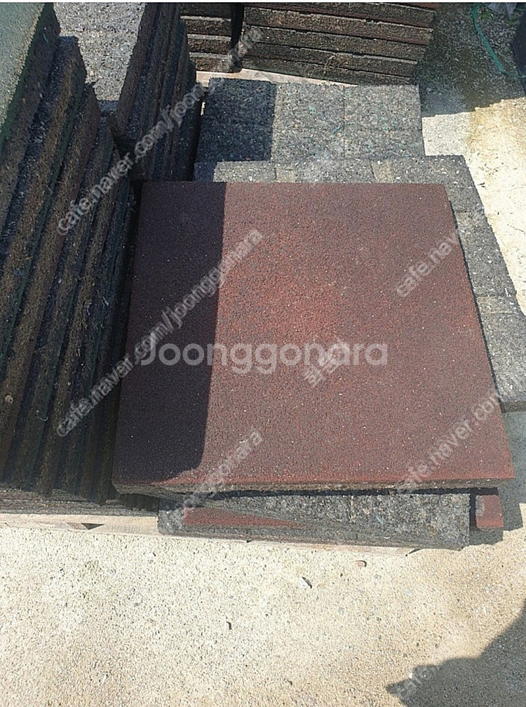 고무매트 중고 놀이터 보도블럭 바닥재--3