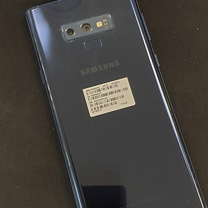 갤럭시 노트9 오션블루 512기가 미파손 가성비폰 11만에판매합니다