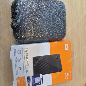 Wd 외장하드 New My Passport [USB3.2 Gen1] 5TB 판매합니다.