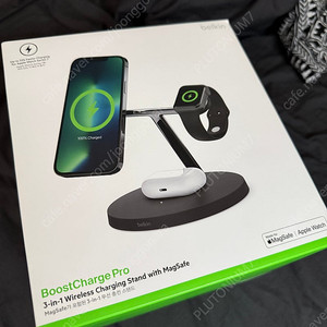 벨킨 부스터차지 프로 3-in1 Wireless Charging Stand whit MagSafe 무선 충전 스탠드