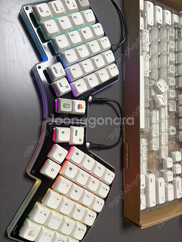 스플릿 키보드 keebio iris Rev6( hots...--0