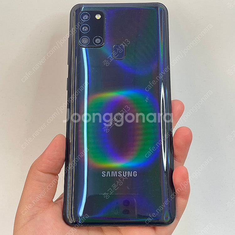 92987(울산중고폰) 갤럭시A21S 블랙 32GB 판...--0