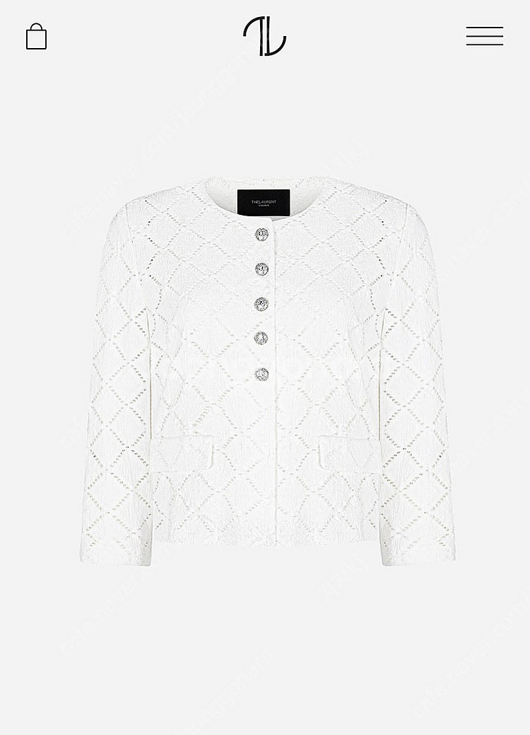 더로랑아가일가디건 s argyle cardigan ja...--0