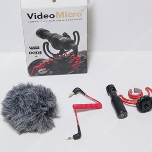 로데 비디오 마이크로, RODE VideoMicro 윈드쉴드 포함