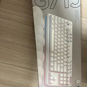 로지텍 G715 오로라 컬렉션 화이트 청축 키보드 (한글자판XX)