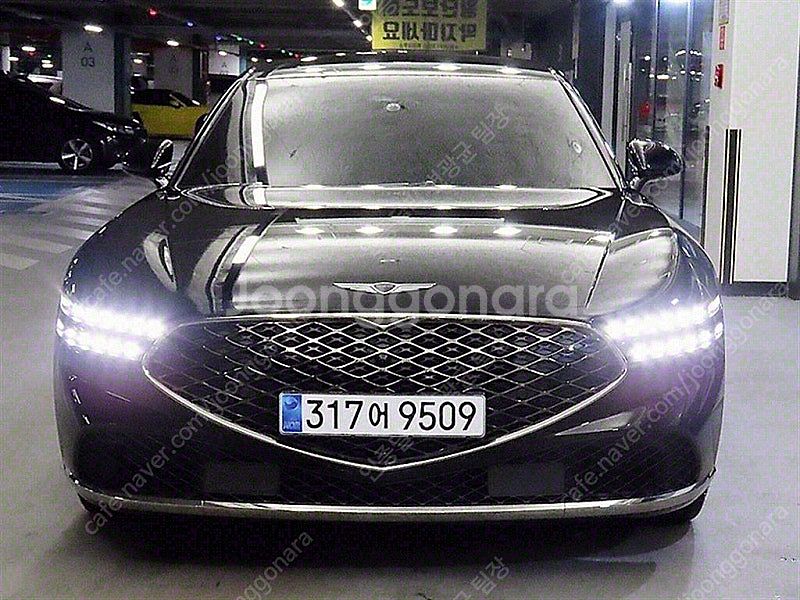 제네시스 G90 중고차 가격 제네시스 중고 검정색 20...--3