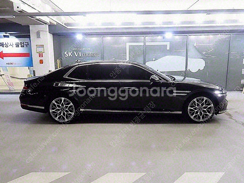 제네시스 G90 중고차 가격 제네시스 중고 검정색 20...--4