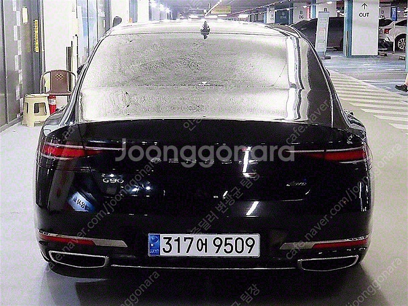 제네시스 G90 중고차 가격 제네시스 중고 검정색 20...--6