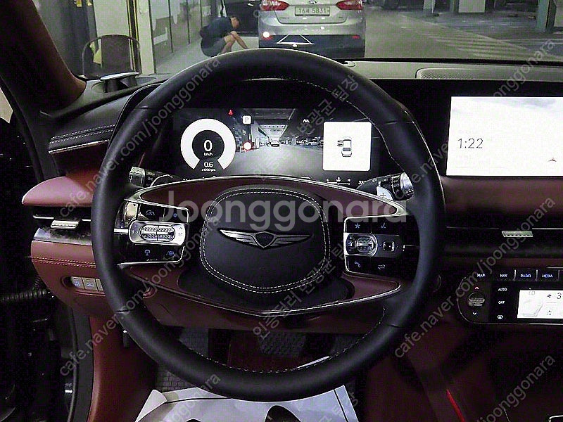 제네시스 G90 중고차 가격 제네시스 중고 검정색 20...--9