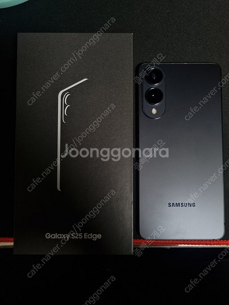 S급)갤럭시 s25 엣지 512g 블랙--0