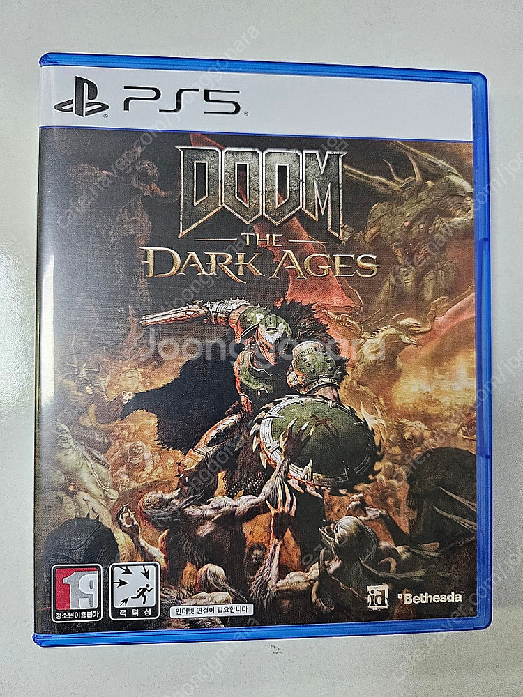 PS5 둠 다크 에이지 팝니다--0
