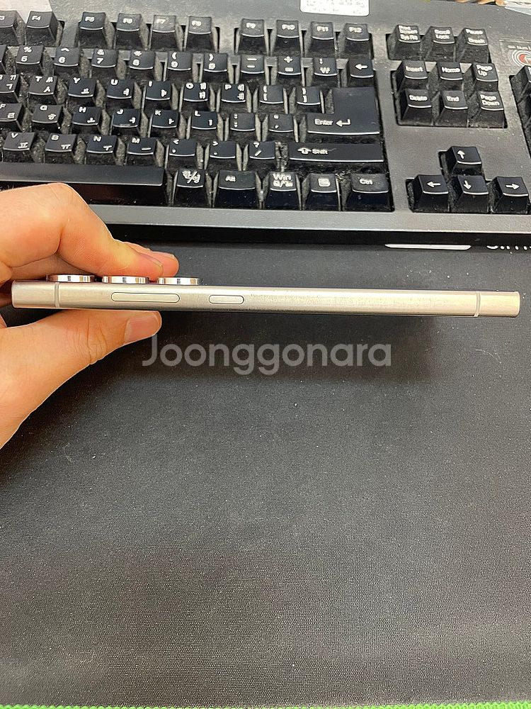 갤럭시S24울트라 퍼플 512GB 무잔상 상태좋은 중고...--4