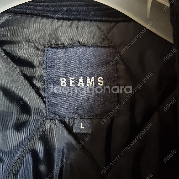 빔즈 BEAMS 남자 겨울 패디드 트레블러 코트 네이비...--5