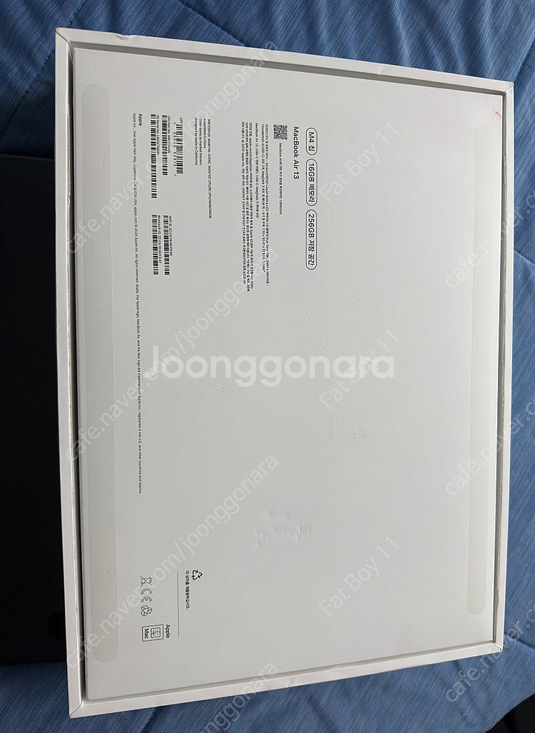 M4 맥북 에어 16gb 256gb 미드나이트 급처--8
