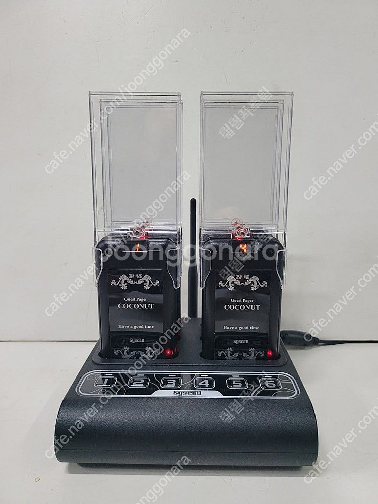씨스콜 진동벨 gp-206rt 6구 진동벨 팝니다--0