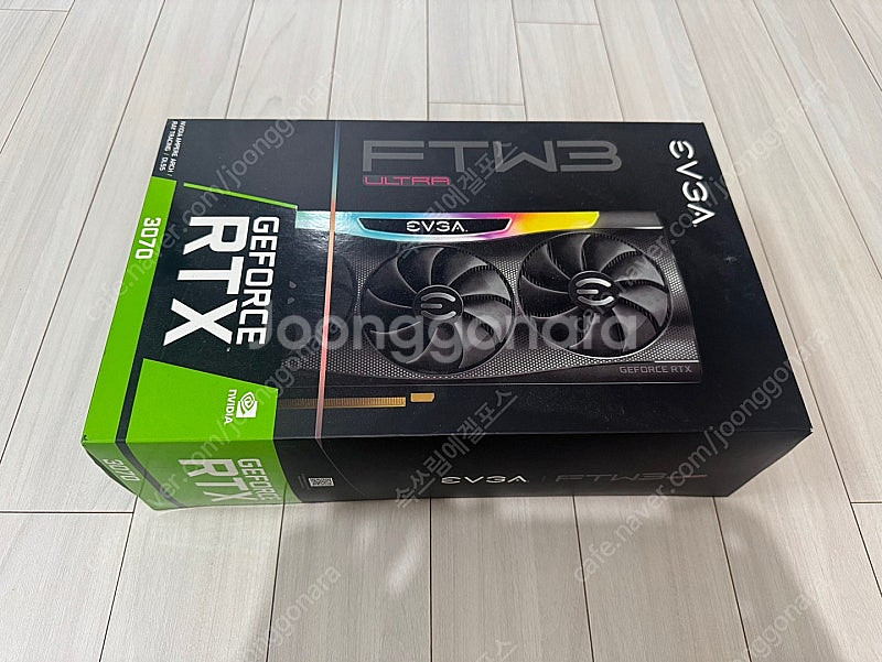 [부산]EVGA RTX 3070 FTW3 팝니다.--0