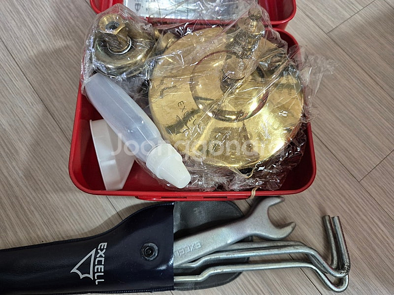 빈티지 엑셀 황동버너 석유버너 비닐포장미개봉 미사용품--1