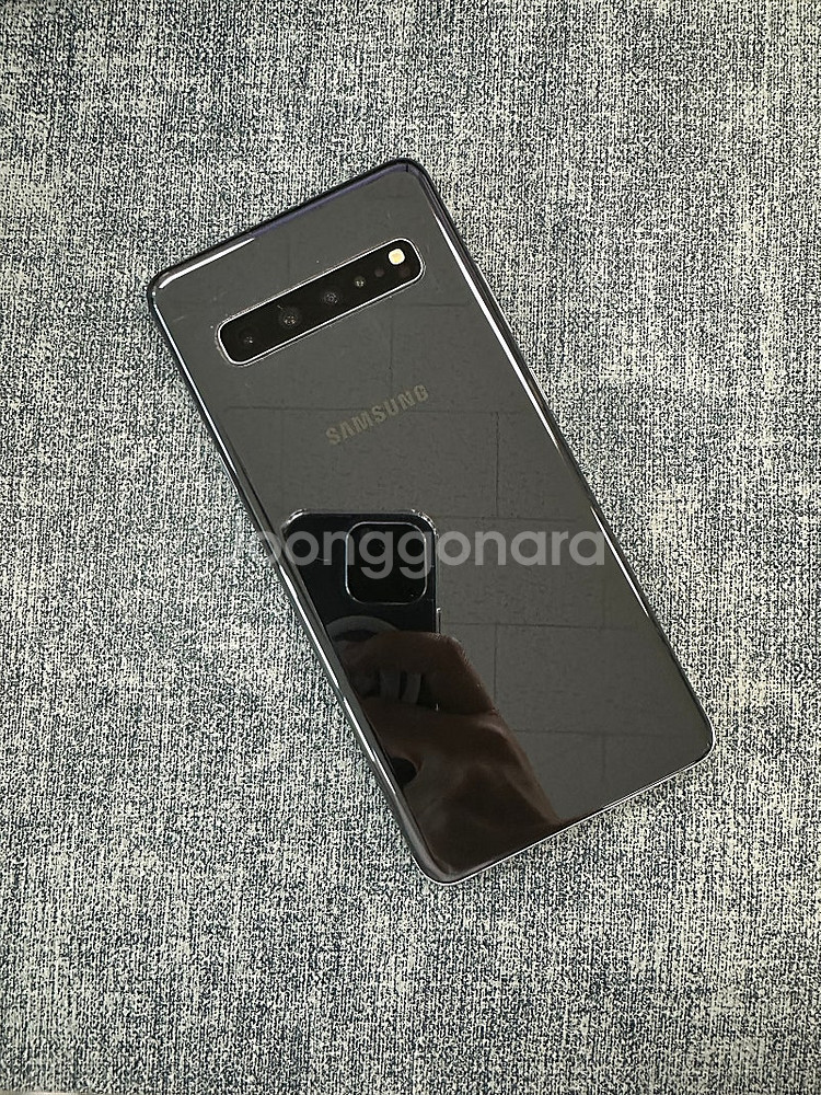 갤럭시S10 5G 256기가 블랙색상 액정파손 기능정상...--0