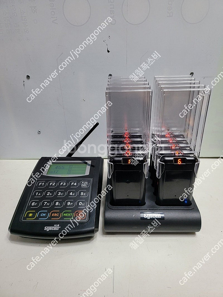 카페진동벨 씨스콜 gp-200r 10구 팔아요 네고해줌--0