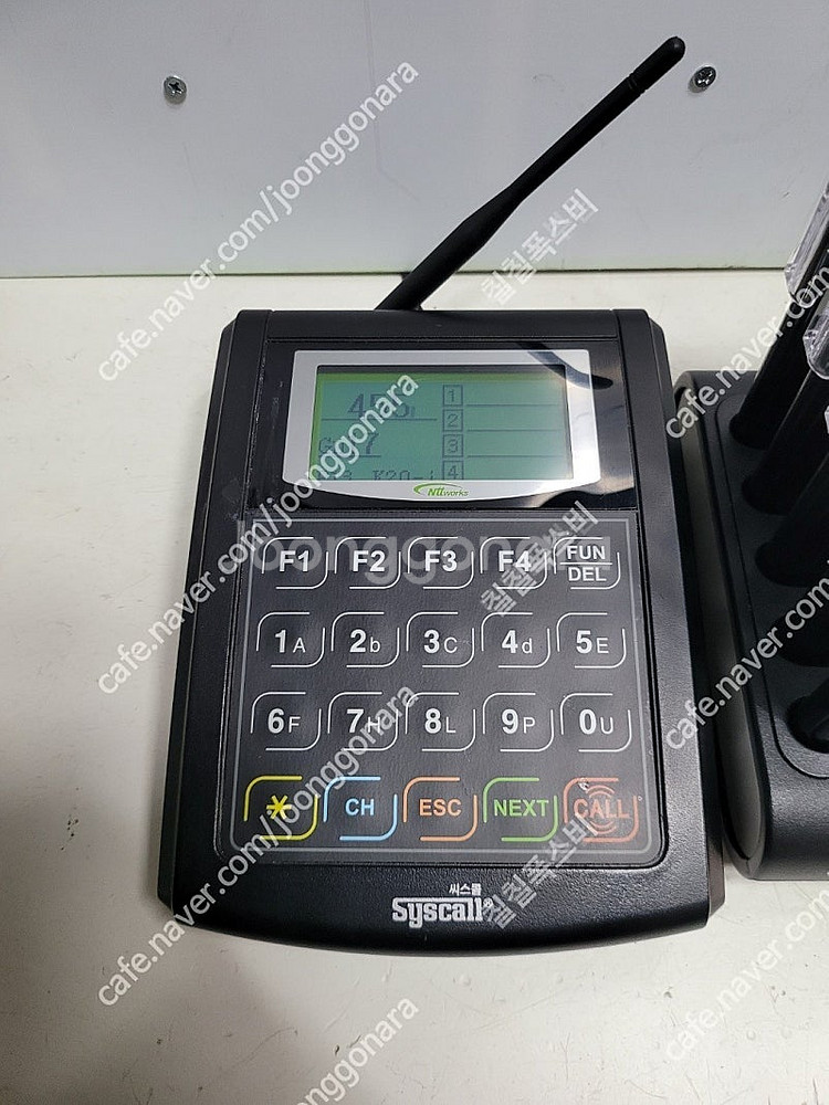 카페진동벨 씨스콜 gp-200r 10구 팔아요 네고해줌--2