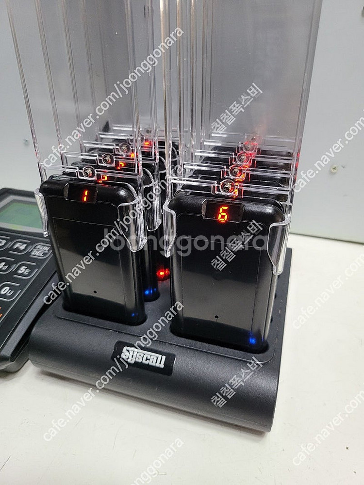 카페진동벨 씨스콜 gp-200r 10구 팔아요 네고해줌--3