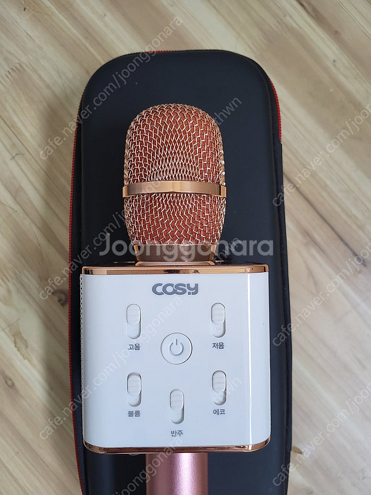 코시 휴대용 무선 블루투스 마이크 스피커 겸용 판매합니...--1