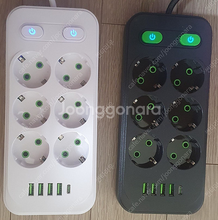 멀티탭 2m, 6구/10구, 2500w, usb 포트 ...--5