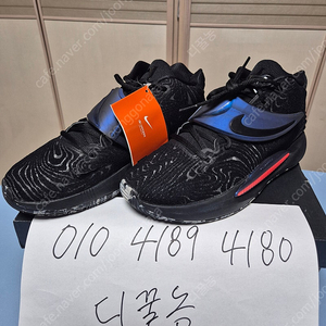KD14 나이키 농구화 (265mm) 시즈널EP 블랙 레이저 크림슨