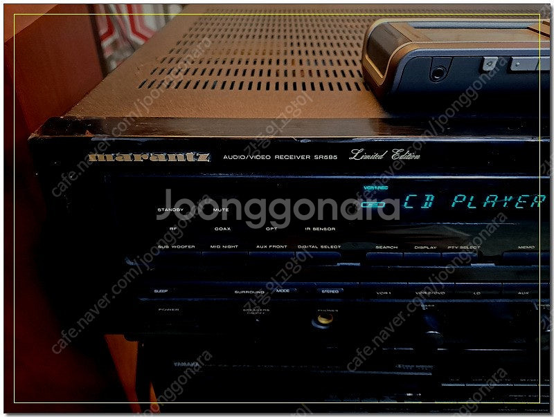 마란츠 SR-580U---중형앰프--터치리모컨 포함--2
