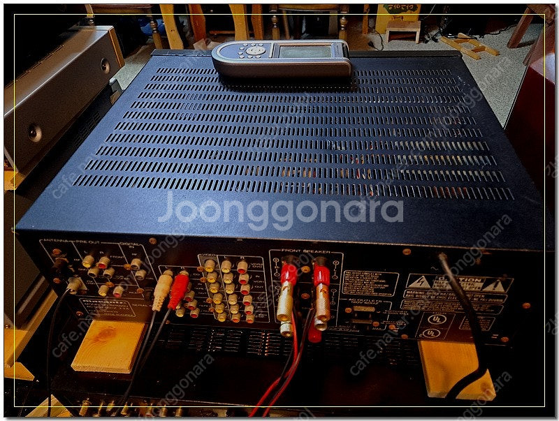 마란츠 SR-580U---중형앰프--터치리모컨 포함--5