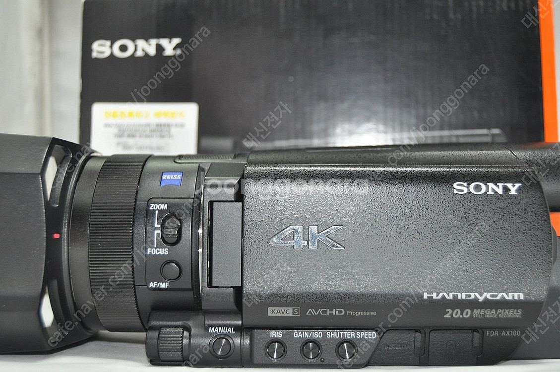 소니FDR-AX100[소니코리아정품]4K 캐논XA50 ...--2
