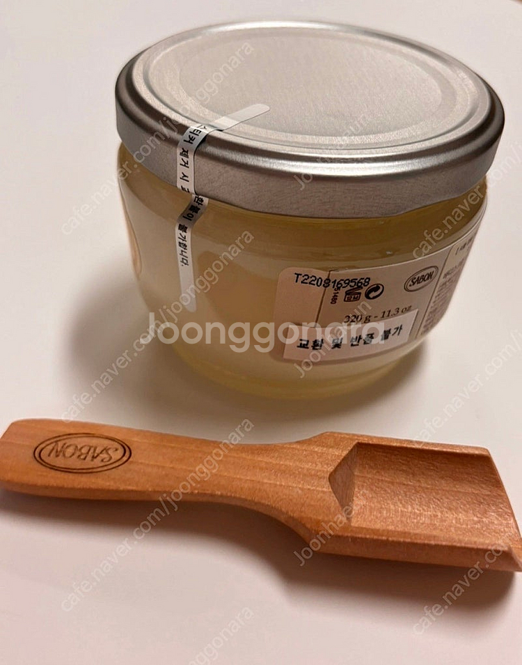 사봉 바디스크럽 그린로즈 320g (미개봉)--1